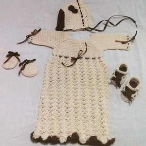 Ajuar Tejido A Crochet Para Bebes Recien Nacidos