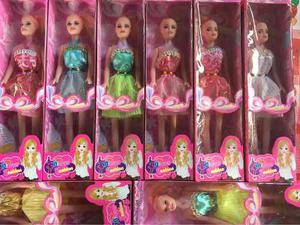 Barbie Plastica Happy Fashion Regalos Navidad Niñas Muñeca