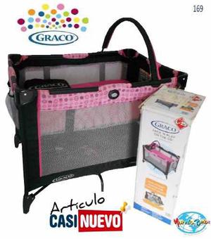 Corral Graco Con Movil Impecable.-