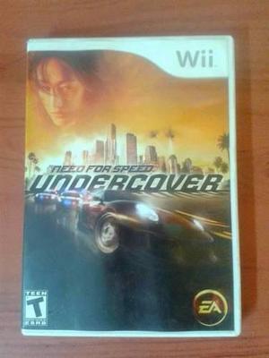 Juego Need For Speed Undercover Original Wii