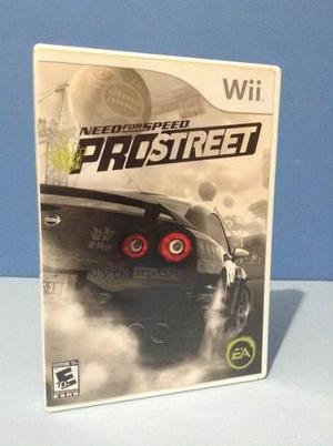 Juego Para Nintendo Wii Need For Speed Prostreet Original