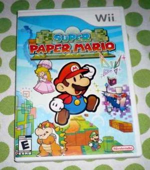 Juegos Wii Original Super Paper Mario