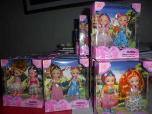Mini Barbies Muñecas Para Niñas Y Colección