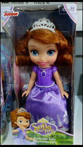 Muñeca Princesa Sofía Y Elsa De Frozen Disney