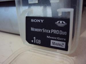 Oferta Tarjeta Sony Memory Stick Pro Duo 1 Gb Original Leer