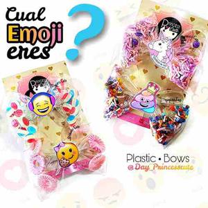 Plastic Bows Justice Shopkins Soy Luna Emoji Y +