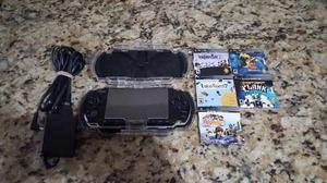 Psp 3010 Chipeado 8gb Micro Sd + 5 Juegos Originales