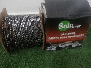Rollo Cadena Motosierra 3/8 30.5mtrs Sol Power