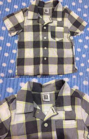 Ultima Camisa De Bebe Usada Talla 12 Meses - Como Nueva!!!