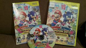 click! Mario Y Sonic Olympic Games London 2012 Original