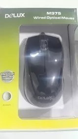 Mouse Delux Alambrico Usb Dlm-111 Negro Nuevo Sellado