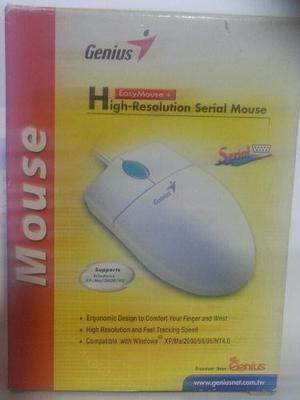 Mouse Genius Serial Alta Resolución