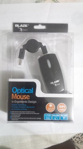 Mouse Optico Usb - Retractil