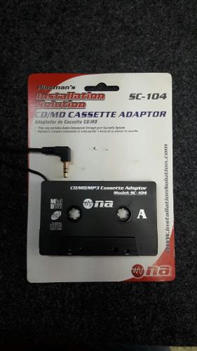 Adaptador Cassette Miniplug 3.5 Cd Mp3 Ipod Telefono Tablet