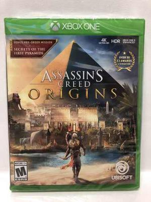 Assassins C. Origins Xbox One Juego Fisico Nuevo Y Sellado