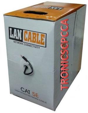 Cable Utp Cat5e Para Intemperie Exterior Outdoor 300 Mts