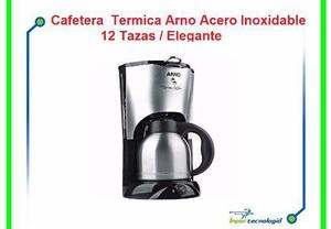 Cafetera Termica Arno Acero Inoxidable 12 Tazas Eleg *807 +