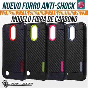 Forro Anti-shock Lg Risio 2 / Lg Phoenix 3 / Lg Fortune 2017