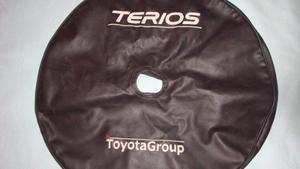 Forro De Caucho Toyota Terios En Semi Cuero Negro