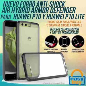 Forro Huawei P10 + Vidrio Templado Combo