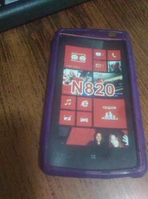 Forro Nokia Lumia N820 Nuevo D Paquete Morado.factura