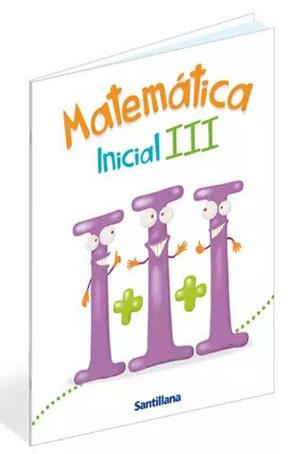 Matemáticas Inicial Iii Editorial Santillana