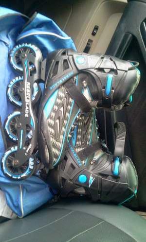 Patines Lineales Abec 90mm Rebelblade