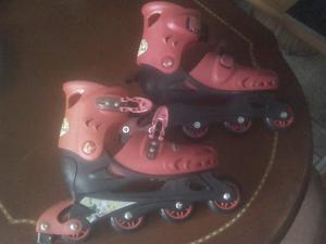 Patines Lineales Ajustables Talla De La 37 A 40