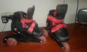 Patines Para Niños Talla Ajustable Desde La 27 Hasta La 30