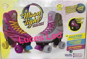 Patines Sol Y Luna Moon Light Led Roller Skate Adventures