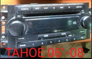 Radio Reprodutor Am/fm Y Cd's Chevrolet Tahoe 