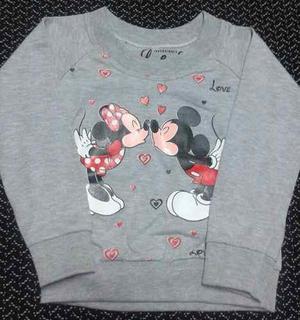 Sueter De Niña Mickey Mouse