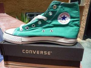 Botines Converse Verde Oscuro Unisex Zapatos Botas Calzado