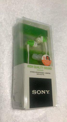 Audífonos Sony 3.5mm Sonido Alta Calidad Estéreo