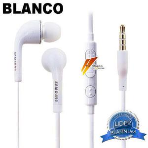 Audifonos Blancos Samsung In-ear Fit Eg920 S2 S3 S4 S5 S6 Nu