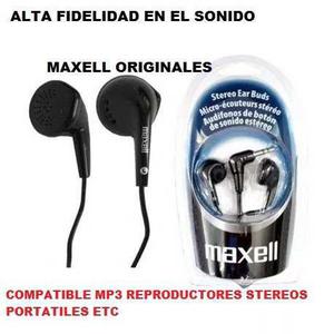 Audifonos Maxell Stereo Ear Promo Navidad