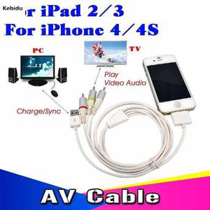 Cable Componente Audio/video Iphone 4/4s, Ipad, Ipod