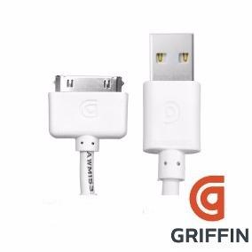 Cable Griffin 3 Metros Iphone 4 4s Redondo 30 Pines