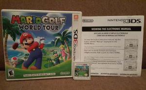 Click! Original! Mario Golf World Tour Para Nintendo 3ds