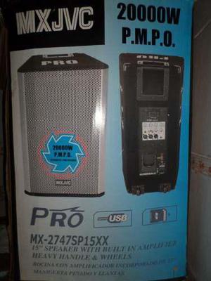 Corneta Amplificada Mxjvc 20000w Nueva Con Su Control Y Caja