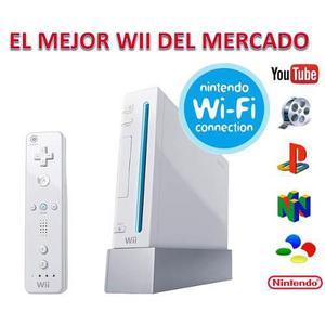 Excelente Consola Nintendo Wii + 3 Chip + 7 Sorpresas Y Más
