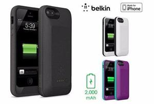 Forro Case Cargador 2.000 Mah Para Iphone 5/5s Belkin