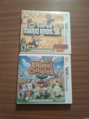 Juegos Originales Nintendo 3ds Supermario Y Animal Crossing