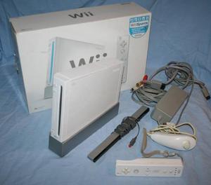 Nintendo Wii Con Todos Estos Accesorios. Oferta Global.