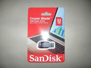 Pendrive 32gb Sandisk Cruzer Blade Usb Flash Drive 2.0