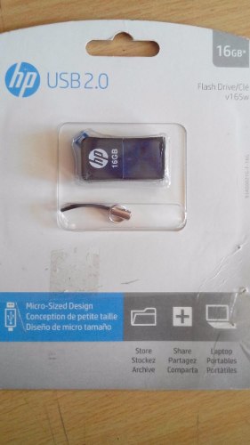 Pendrive Hp V165w 16gb Usb 2.0 Original