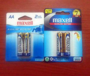 Pilas Aa Marca Maxell - Originales!