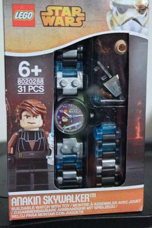 Reloj Lego Star Wars Luke Skywalker Tm Original Con Figur