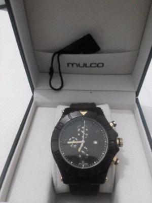 Reloj Mulco Original Unisex Color Marron Mw