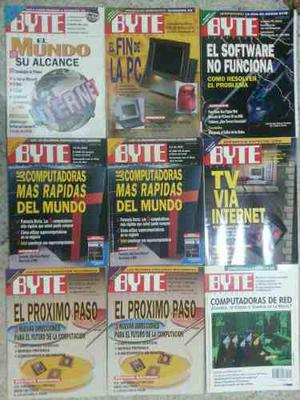 Revistas 9 Byte Vol. 5,8,10,11,11 12,14,14,26